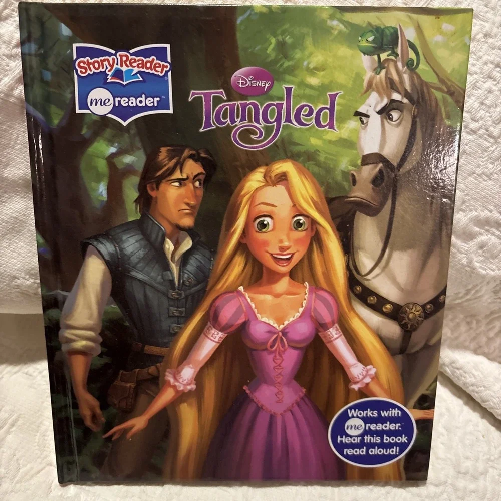 Walt Disney Tangled Hardcover Book  Me Reader Story Reader